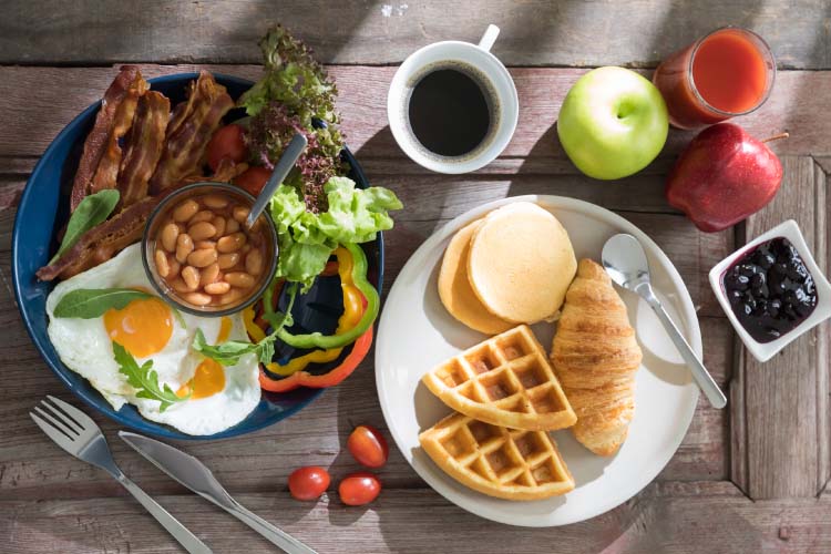 Start your day with a fresh, delicious breakfast.